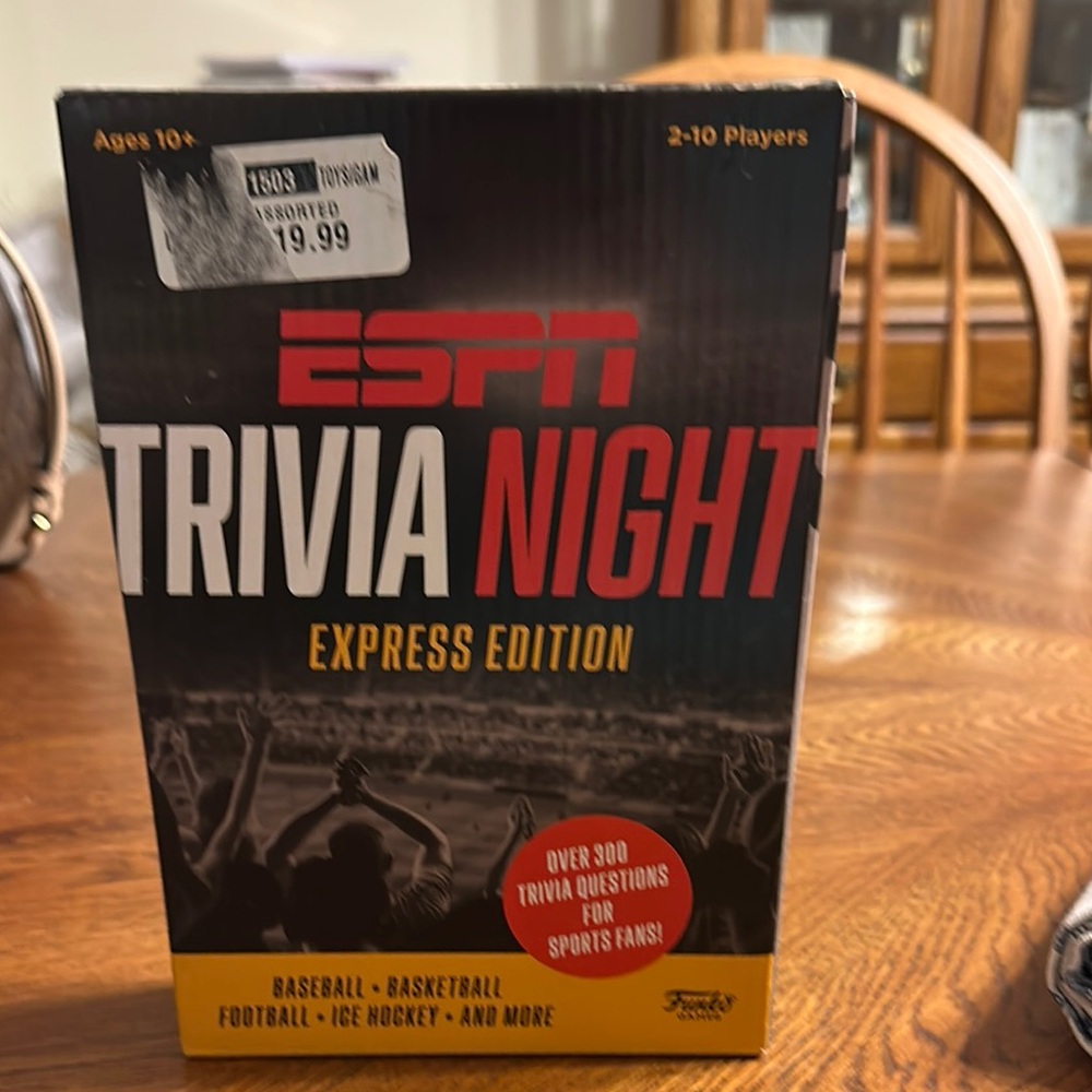 ESPN Trivia Night Express Edition Game